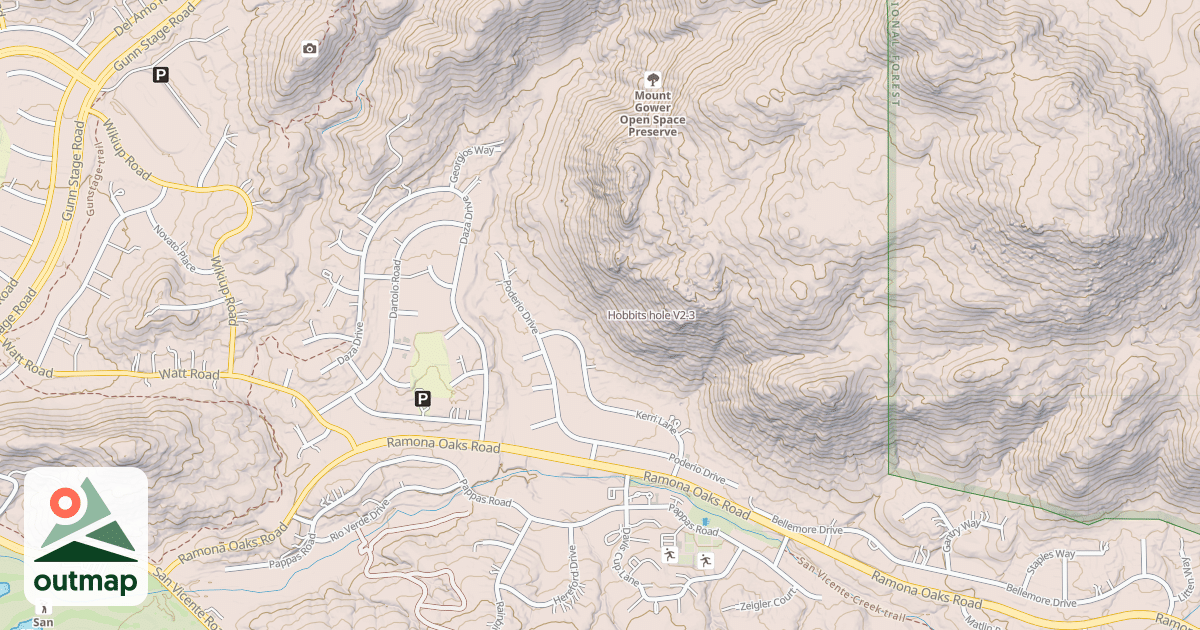 Map of Hobbits hole