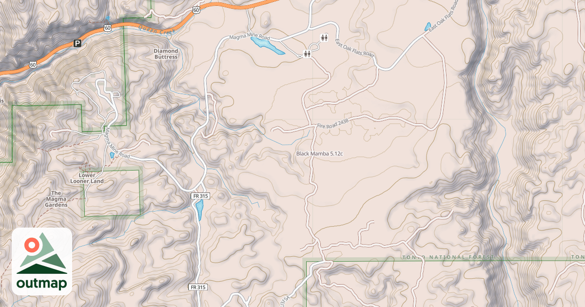 Map of Black Mamba