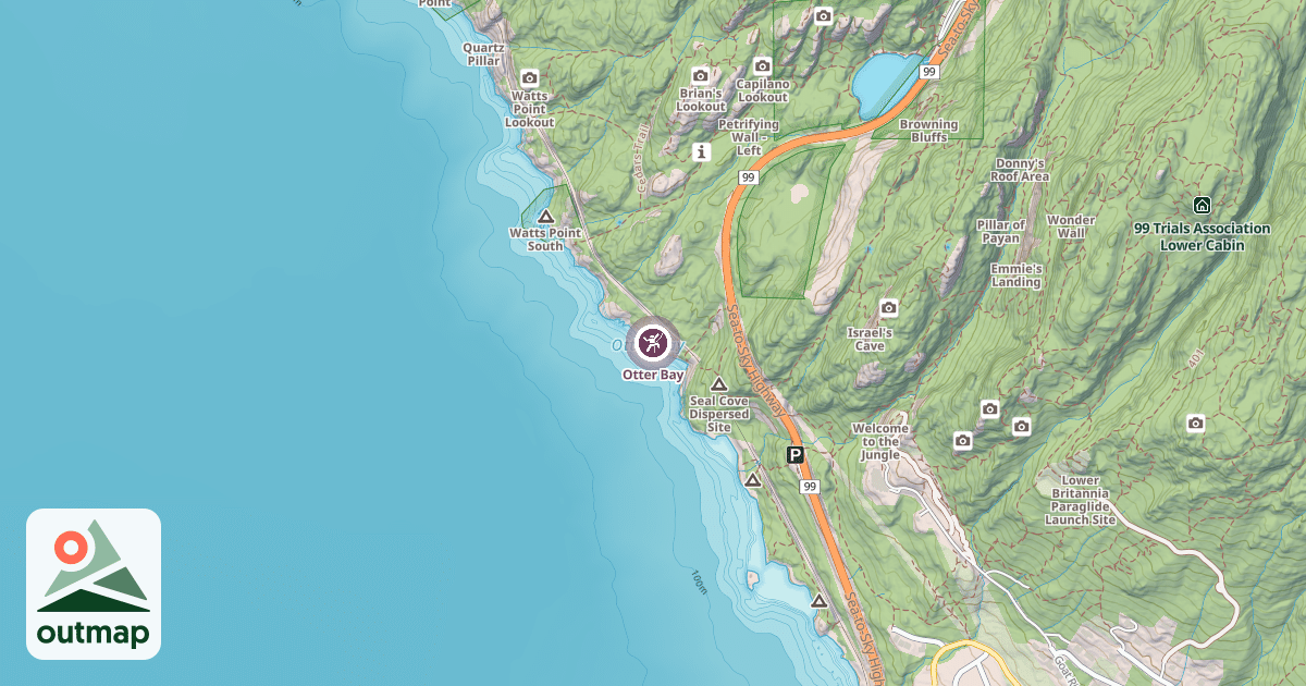 Map of Otter Bay