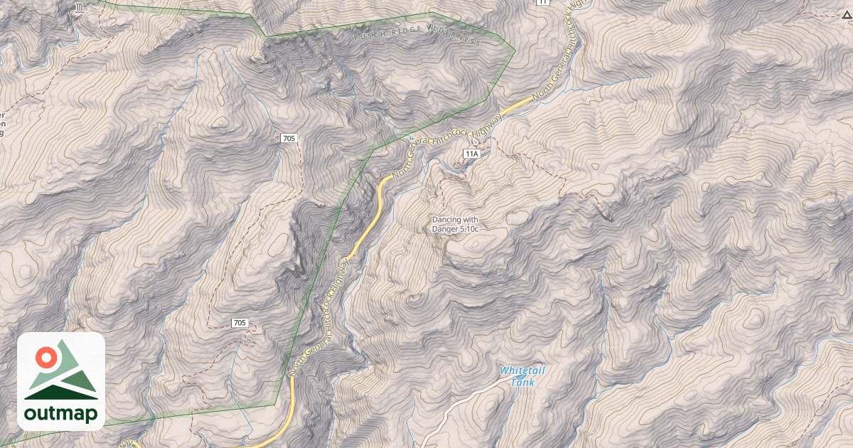 Map of Dancing with Danger