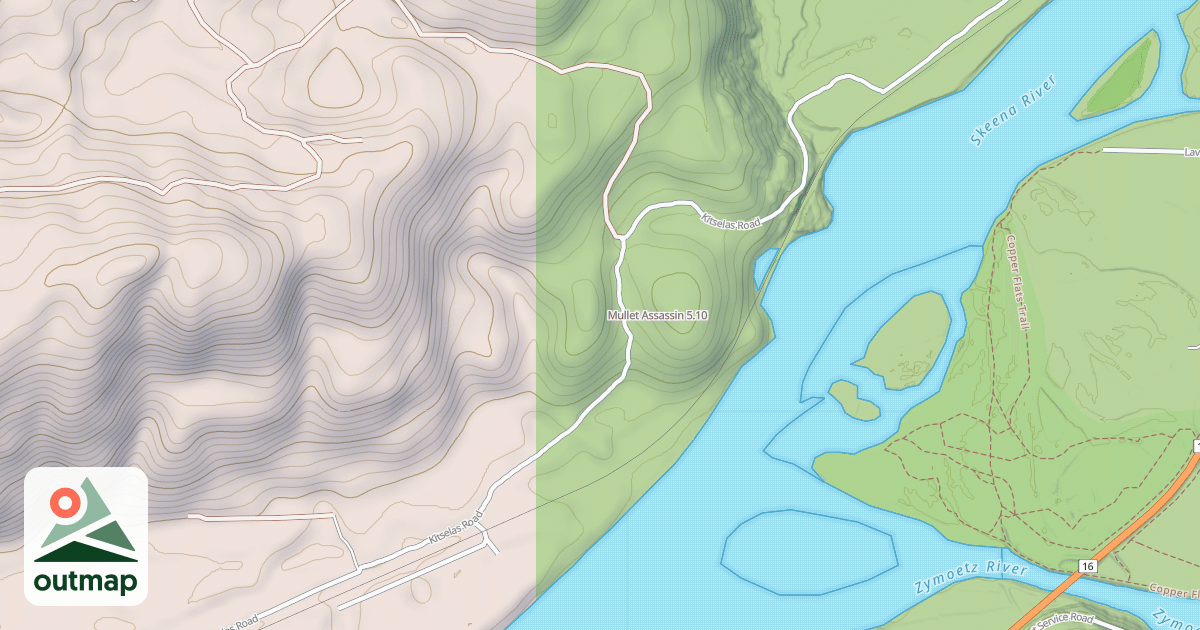 Map of Mullet Assassin