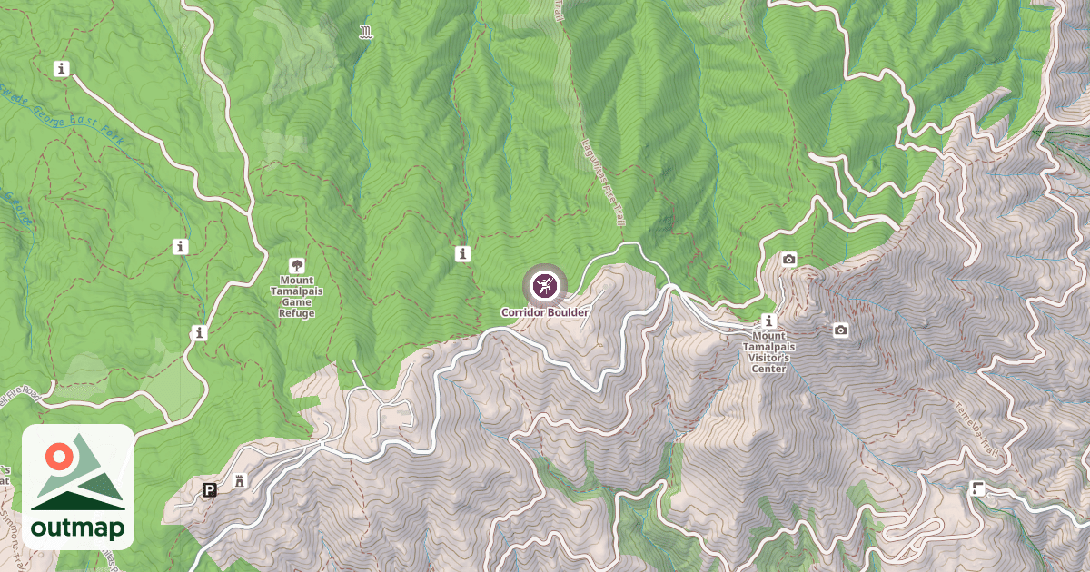 Map of Corridor Boulder