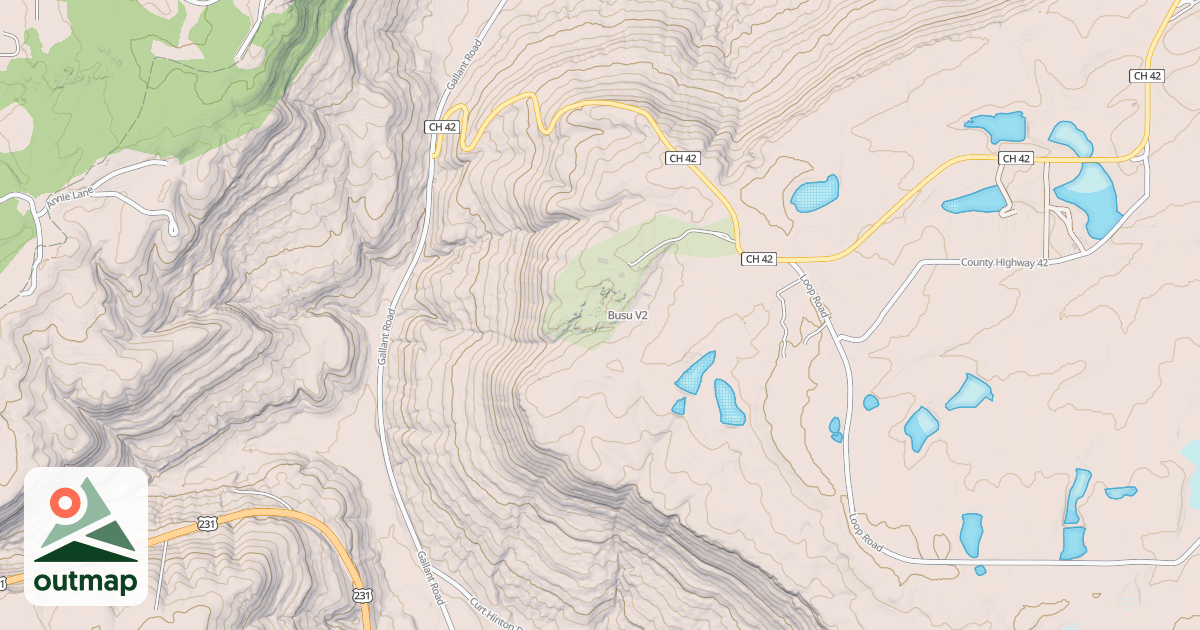 Map of Busu