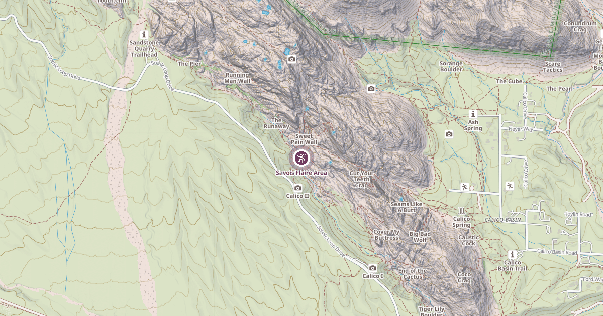 Map preview of Savois Flaire Area