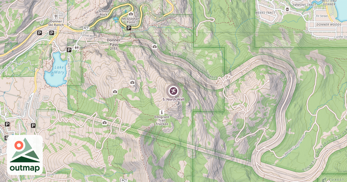 Map of 5. North Wall