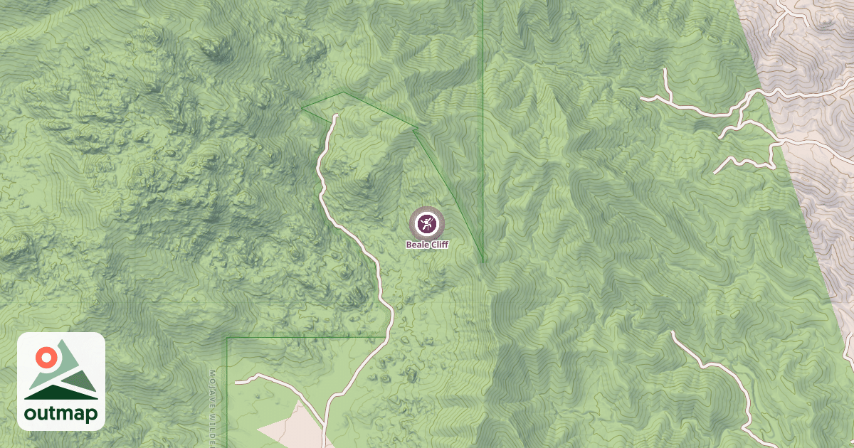 Map of Beale Cliff