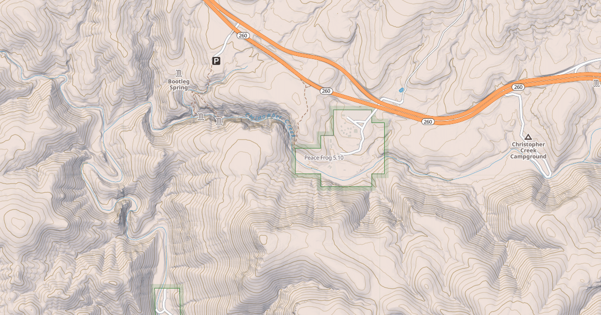 Map preview of Peace Frog