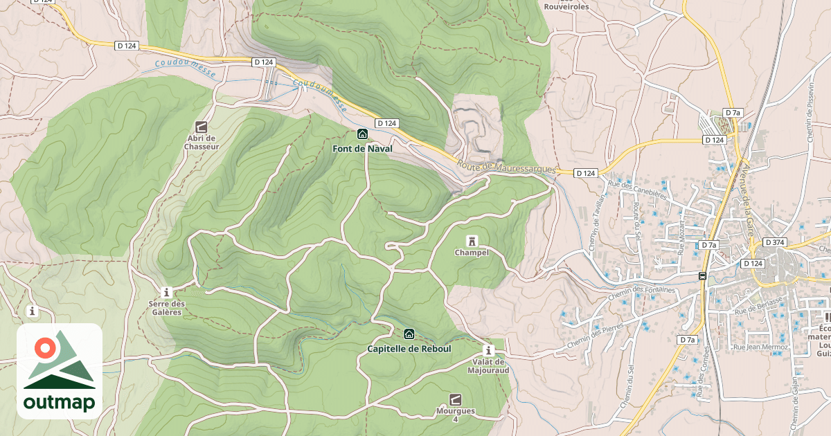 Map of Cardayre 1