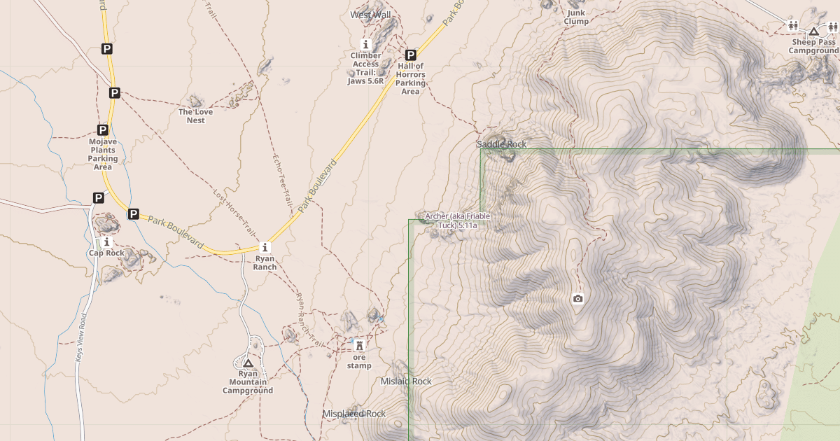 Map preview of Archer (aka Friable Tuck)