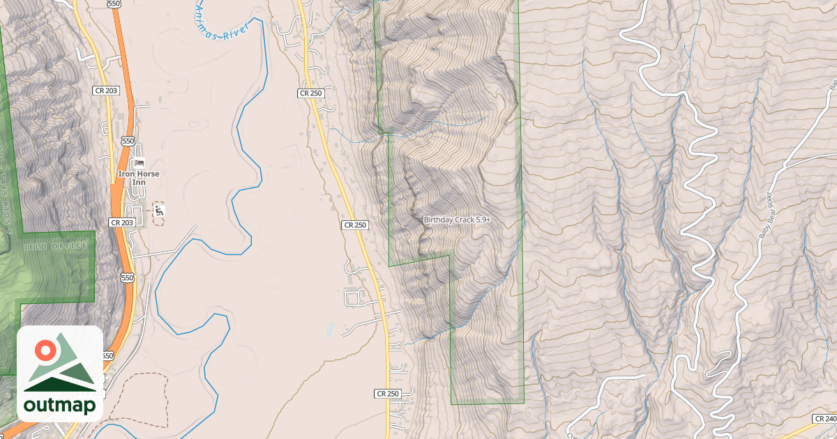 Map of Birthday Crack