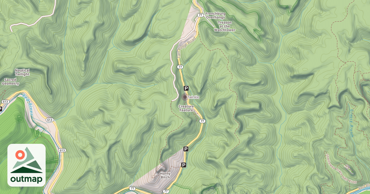 Map of Twinkie