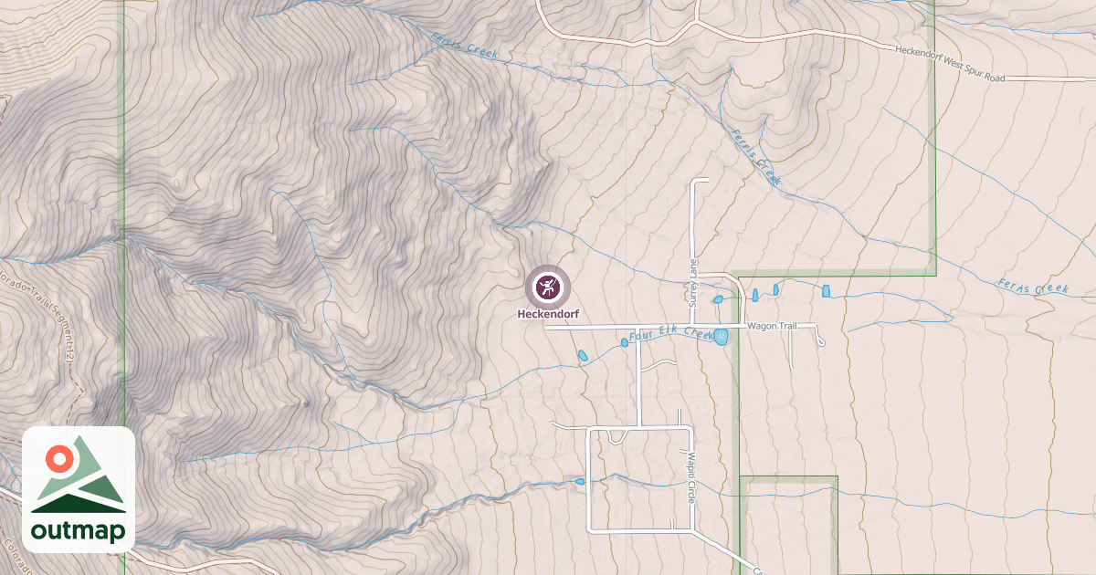 Map of Heckendorf