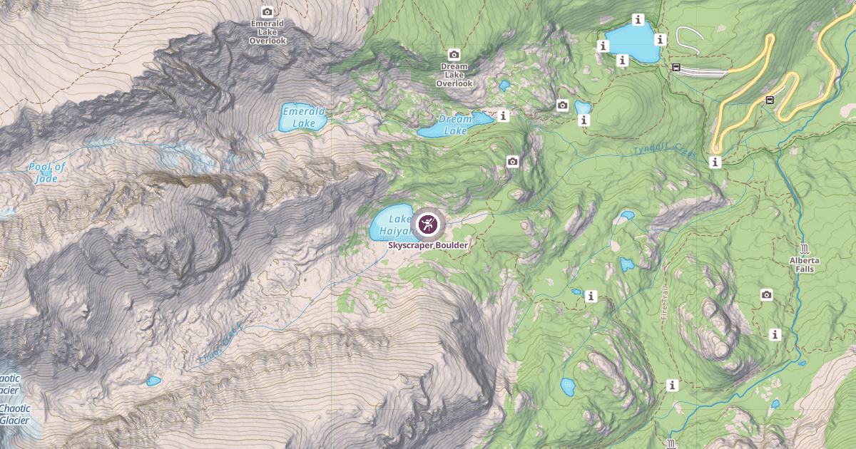 Map preview of Skyscraper Boulder