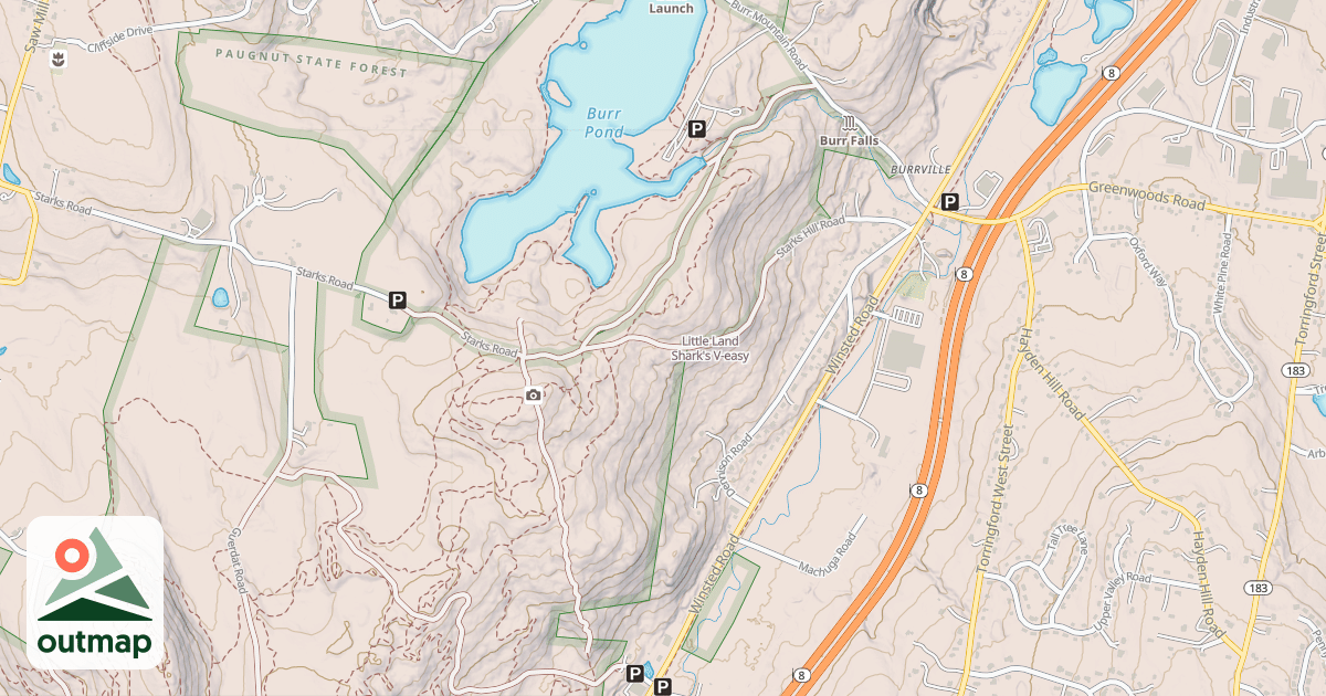 Map of Little Land Shark's