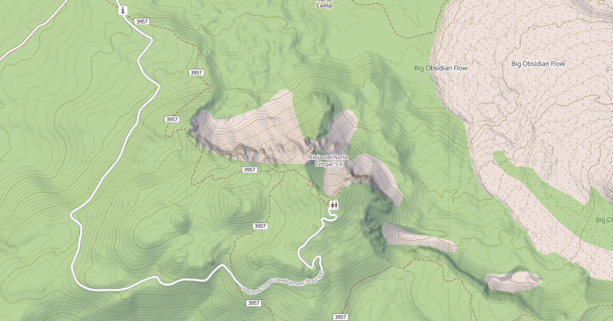 Map preview of Hoja Del Norte Ivingar