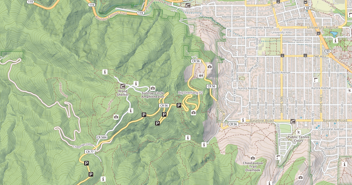 Map preview of Big Overhang