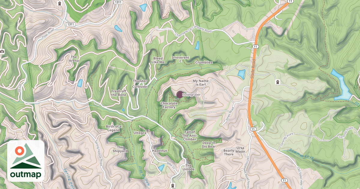 Map of Fickelgruber