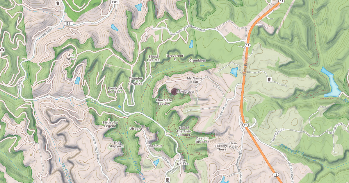 Map preview of Fickelgruber