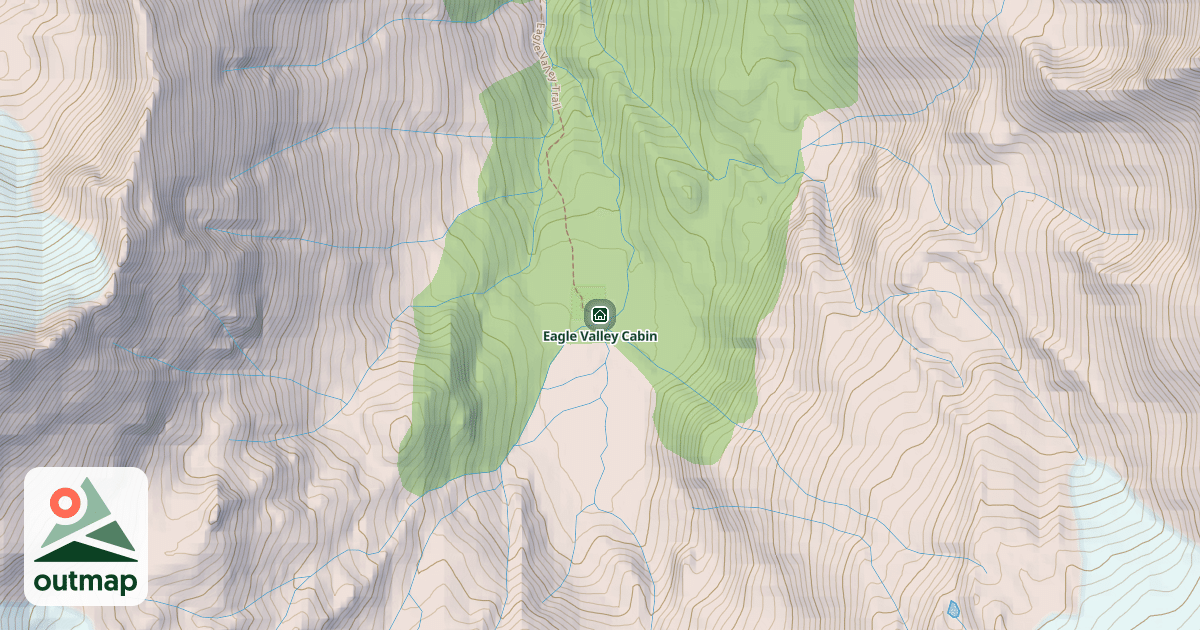 Map of Eagle Valley Cabin