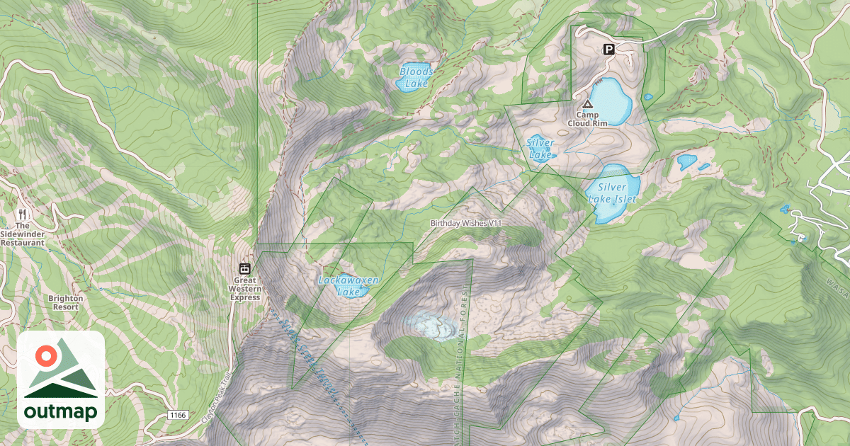 Map of Birthday Wishes
