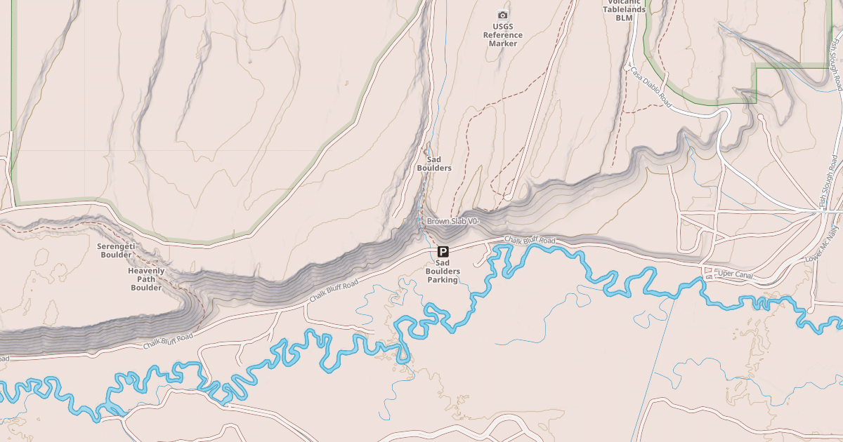 Map preview of Brown Slab