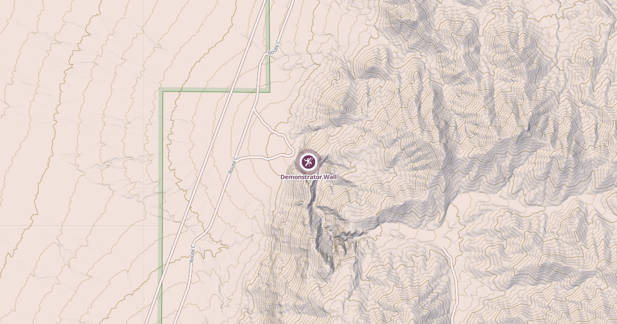 Map preview of Demonstrator Wall