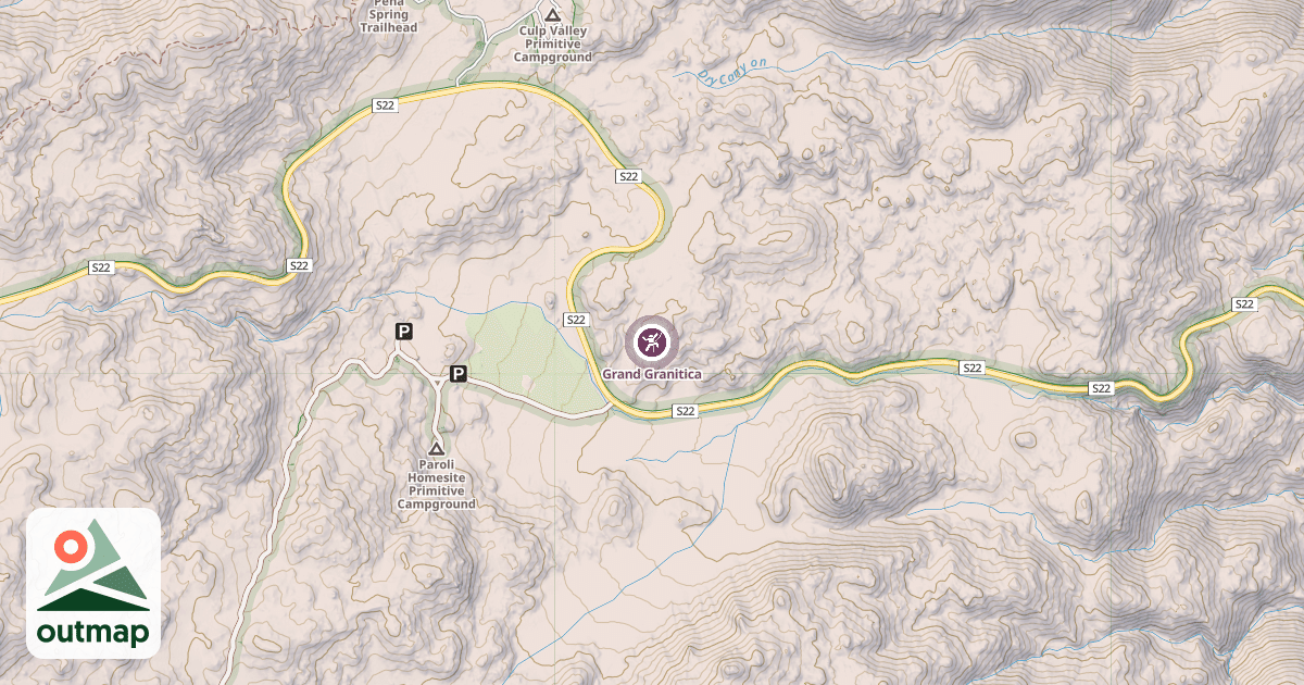 Map of Grand Granitica