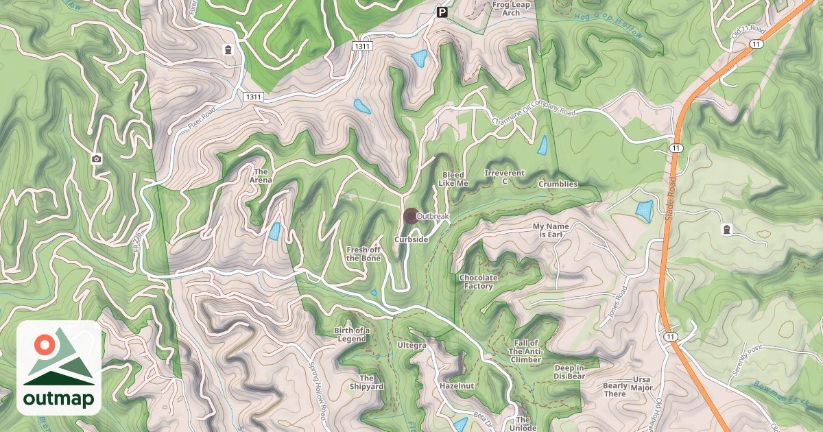 Map of Outbreak