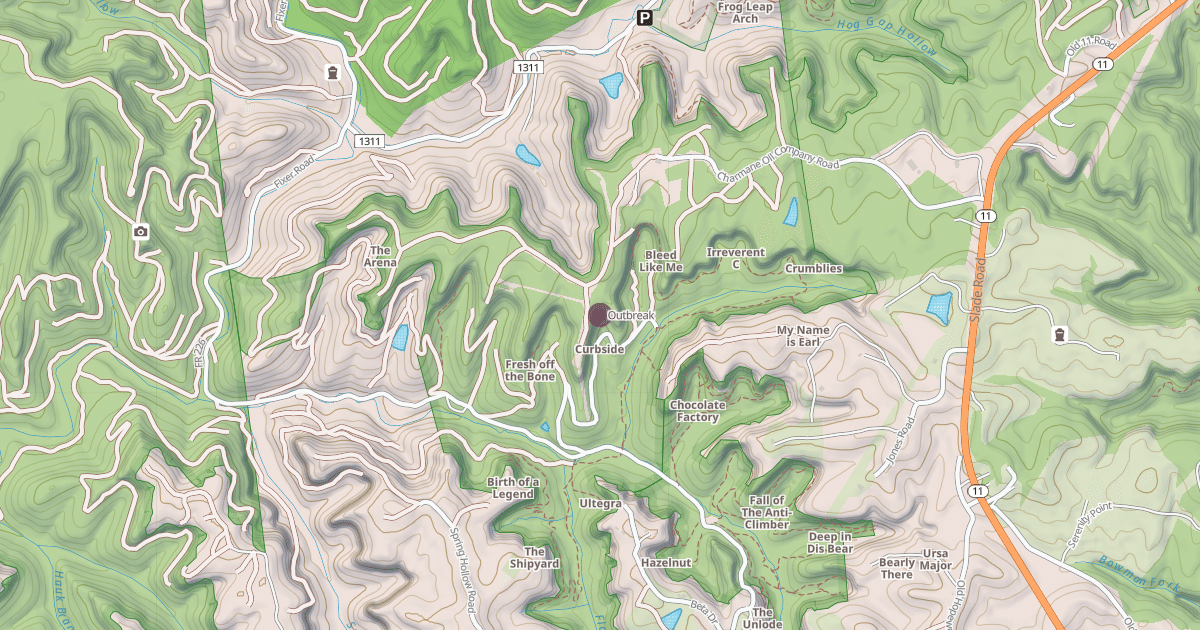 Map preview of Outbreak