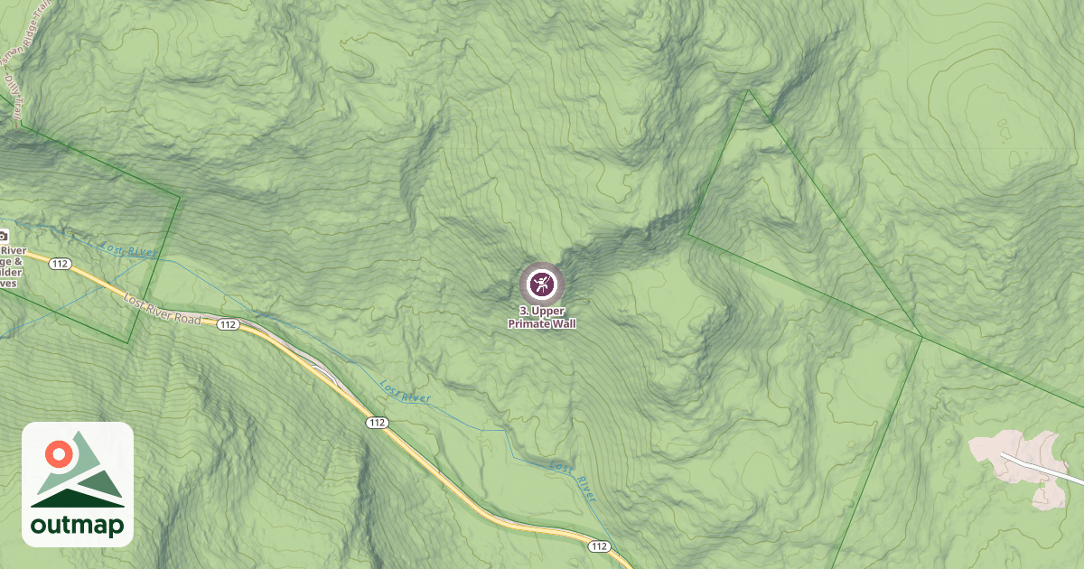 Map of 3. Upper Primate Wall