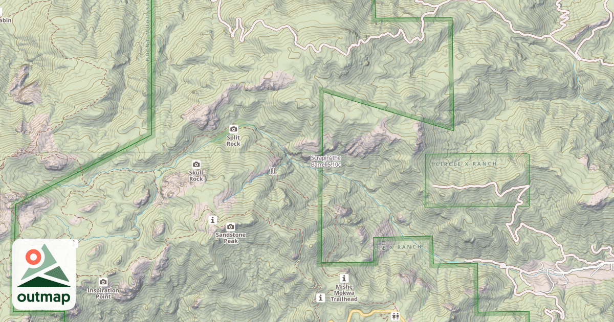Map of Scrapin' the Barrel