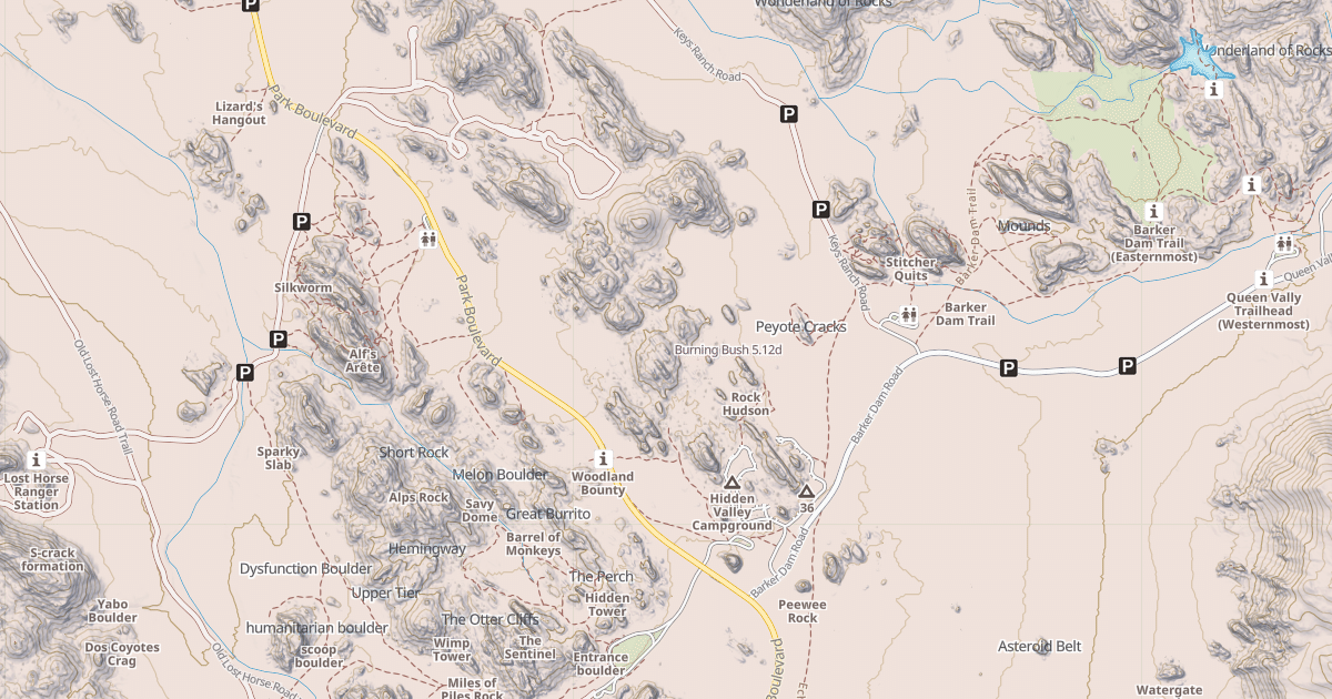 Map preview of Burning Bush