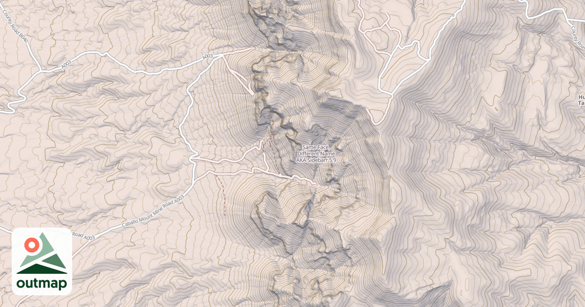 Map of Same Face, Different Name AKA Sidebarr