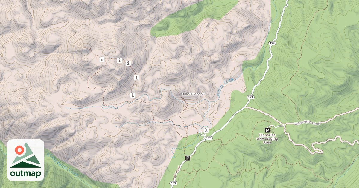 Map of Brian's Song