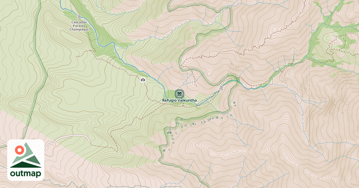 Map of Refugio Vaikuntha