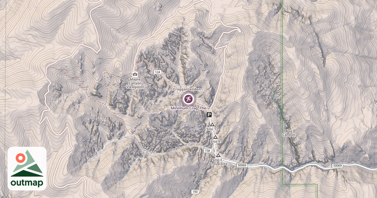 Map of Minimum Crag, The
