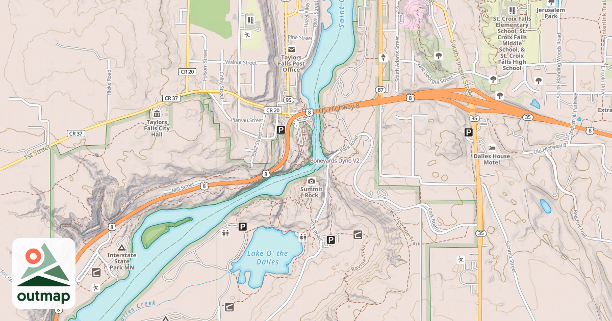 Map of Boneyards Dyno