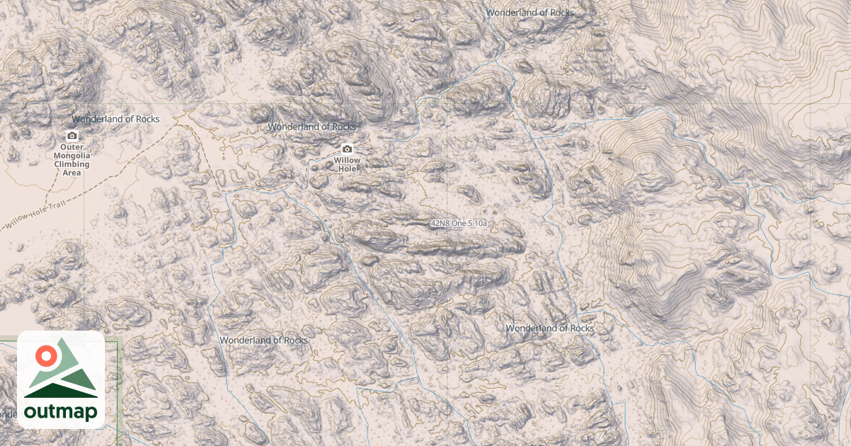 Map of 42N8 One