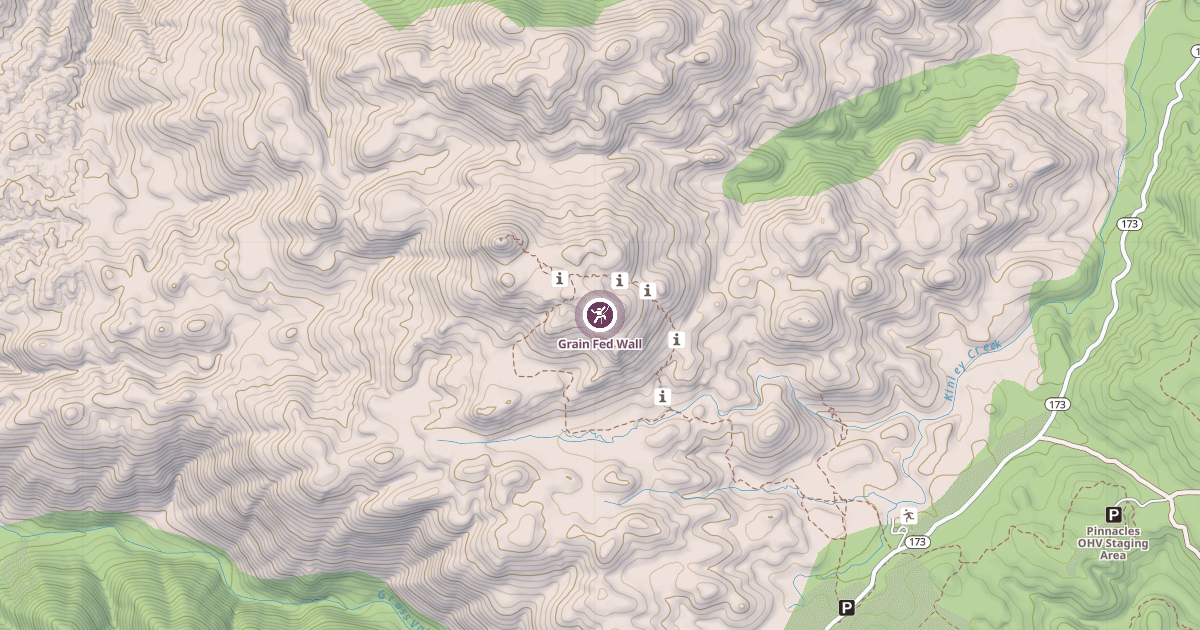 Map preview of Grain Fed Wall