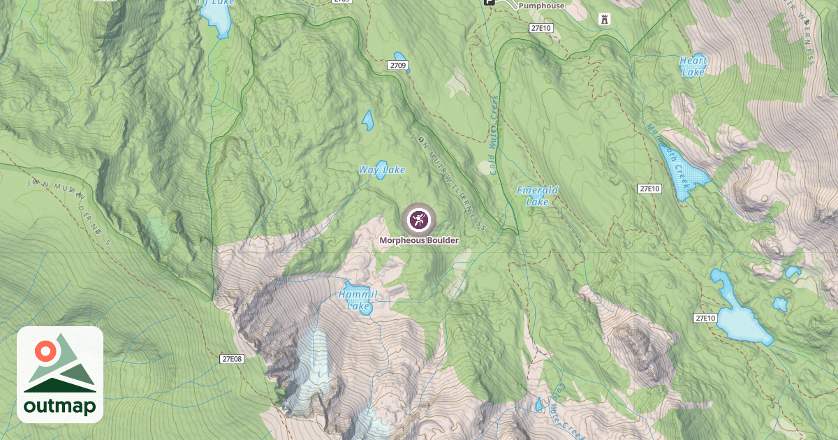 Map of Morpheous Boulder