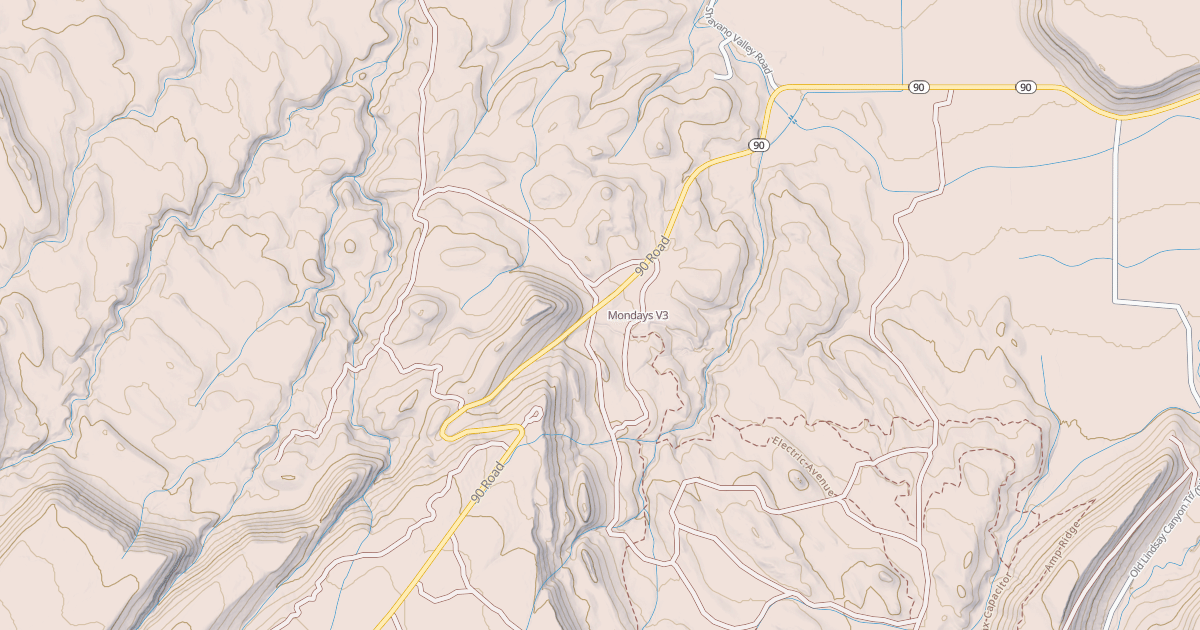 Map preview of Mondays