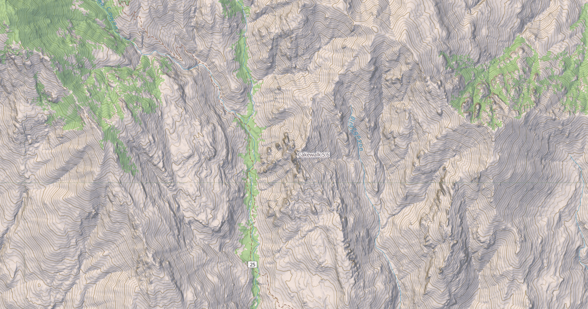 Map preview of Cakewalk