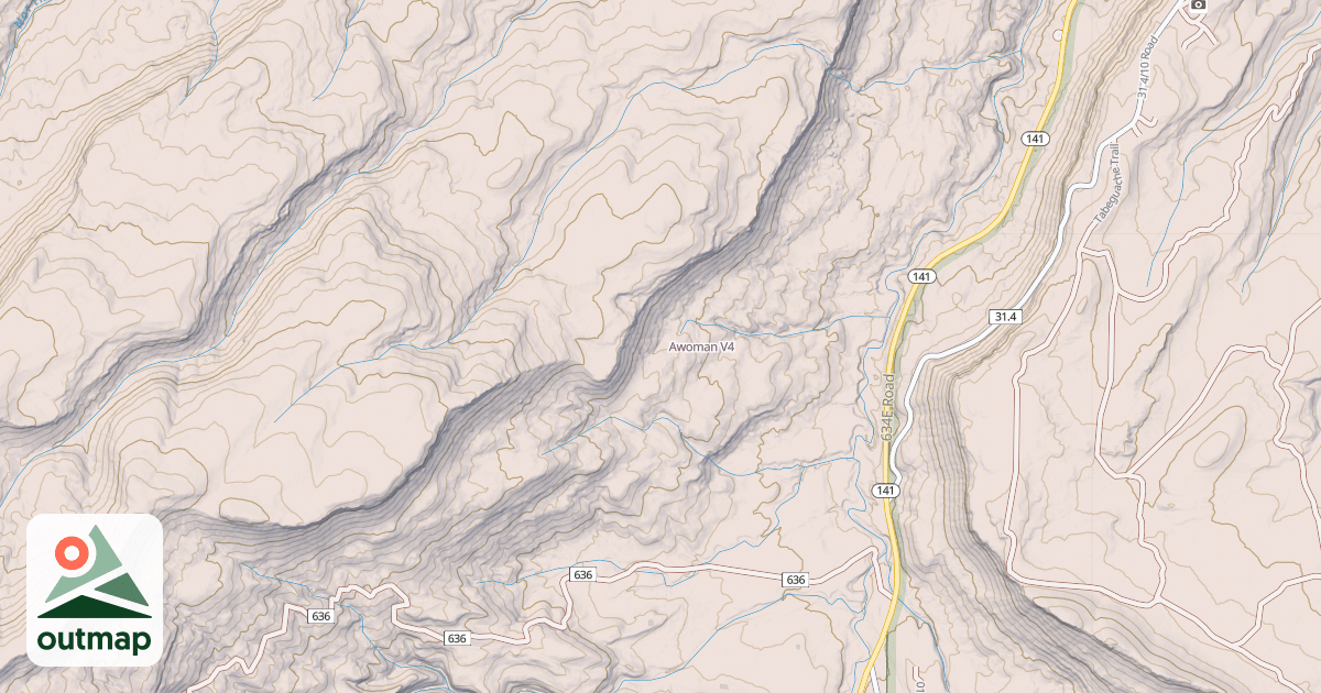 Map of Awoman