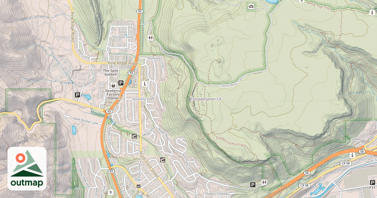 Map of Chossdergarten