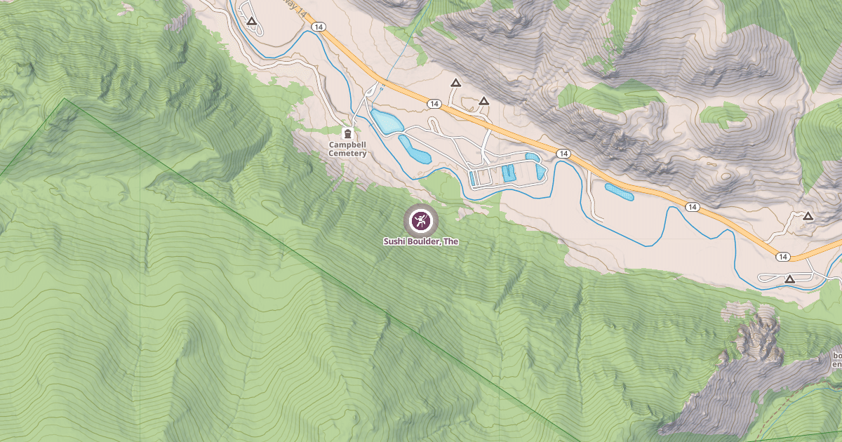 Map preview of Sushi Boulder, The