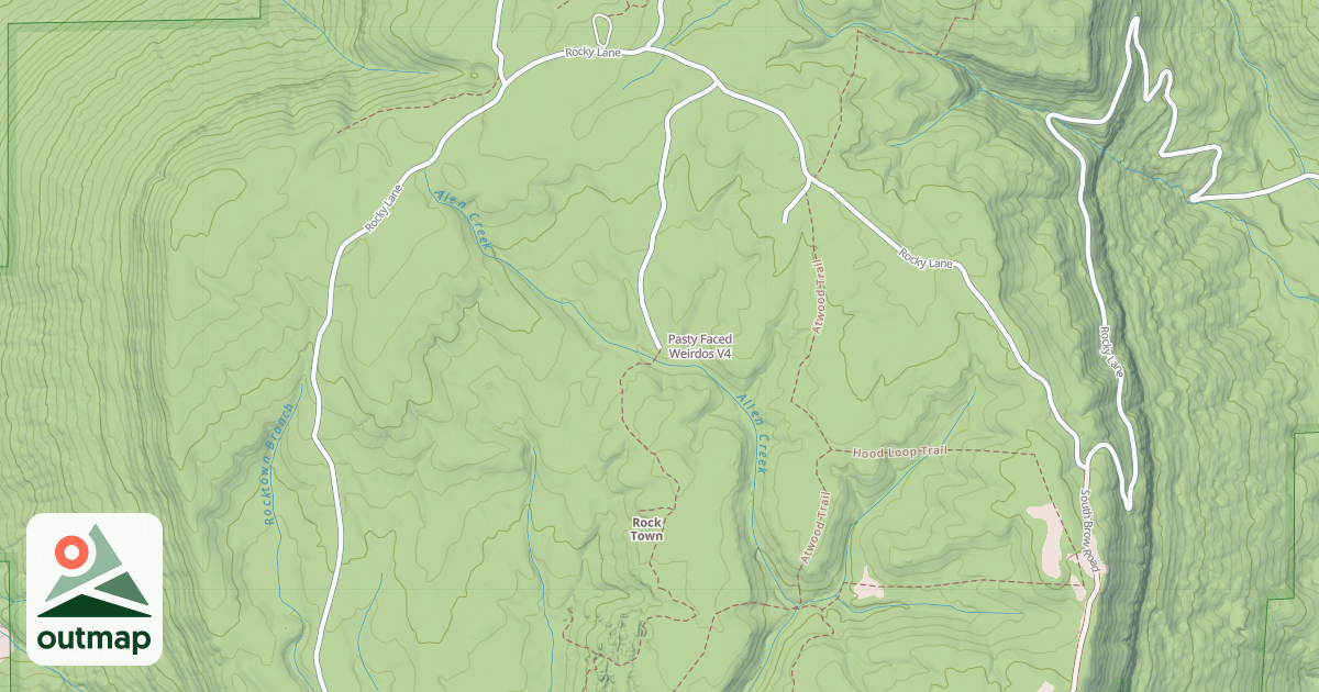 Map of Pasty Faced Weirdos