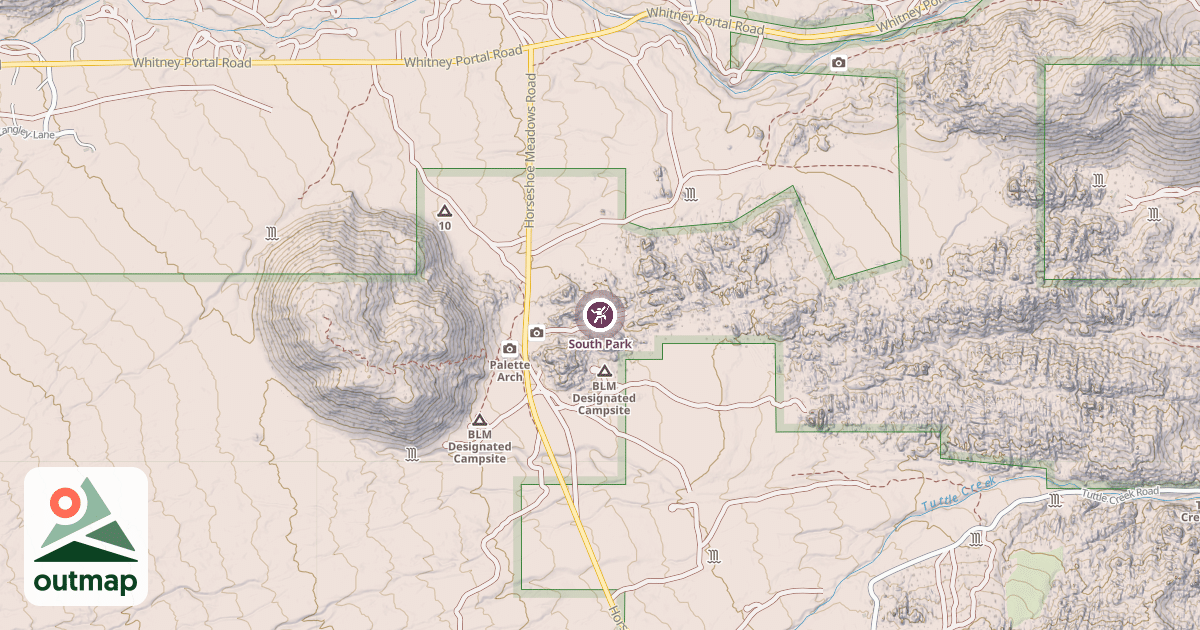 Map of South Park