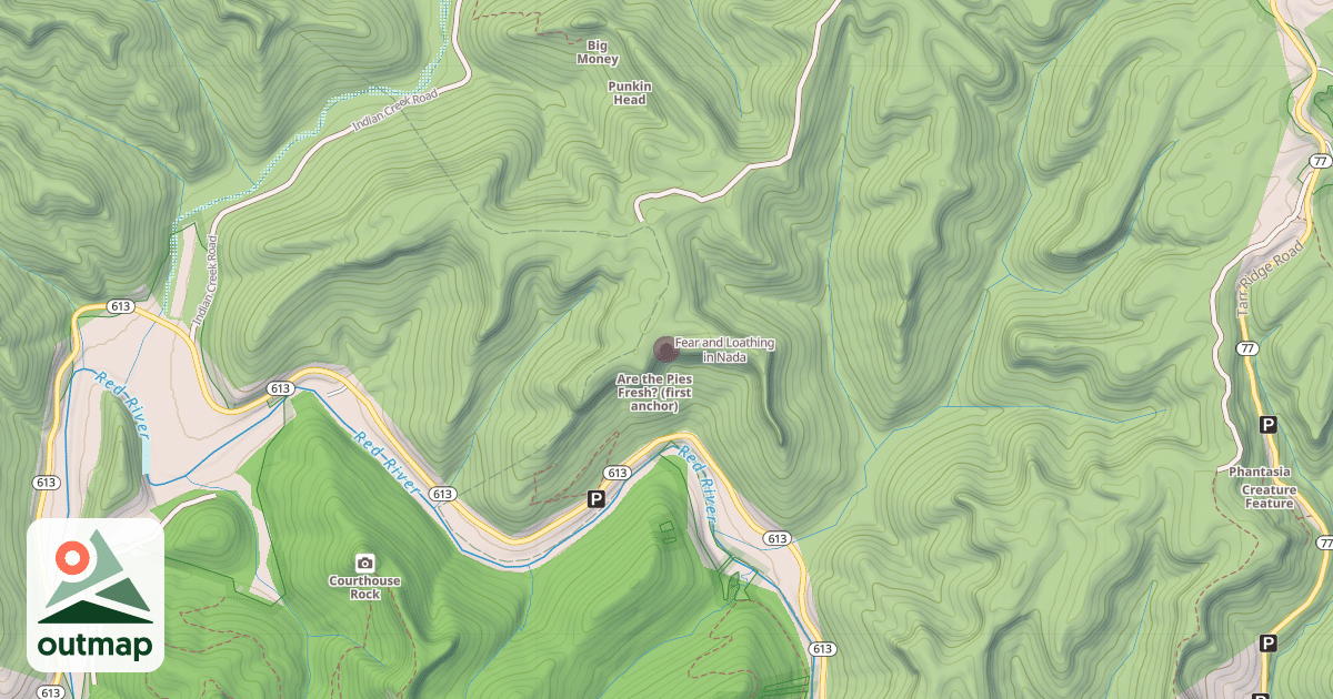 Map of Fear and Loathing in Nada