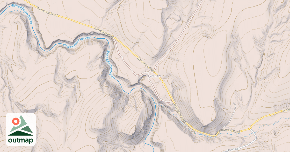 Map of El Jefe