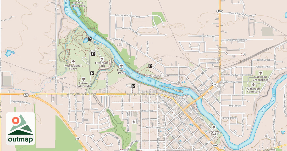 Map of Cold Turkey